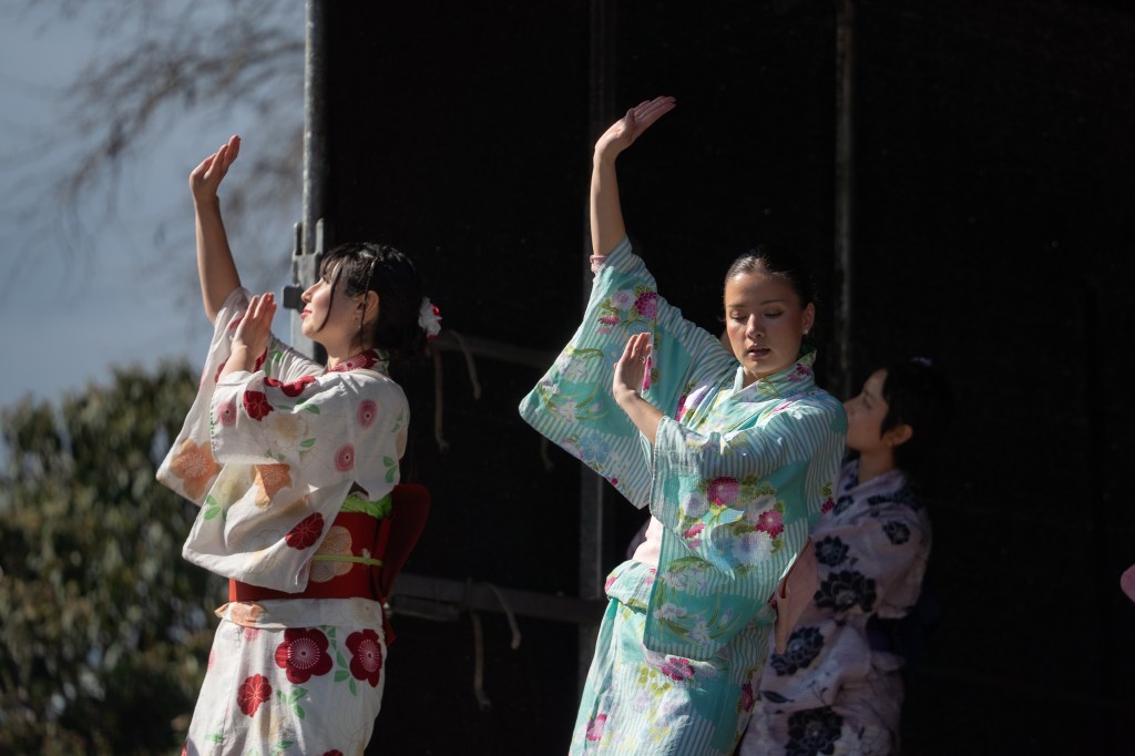 Stage performance at Copenhagen Sakura Festival
